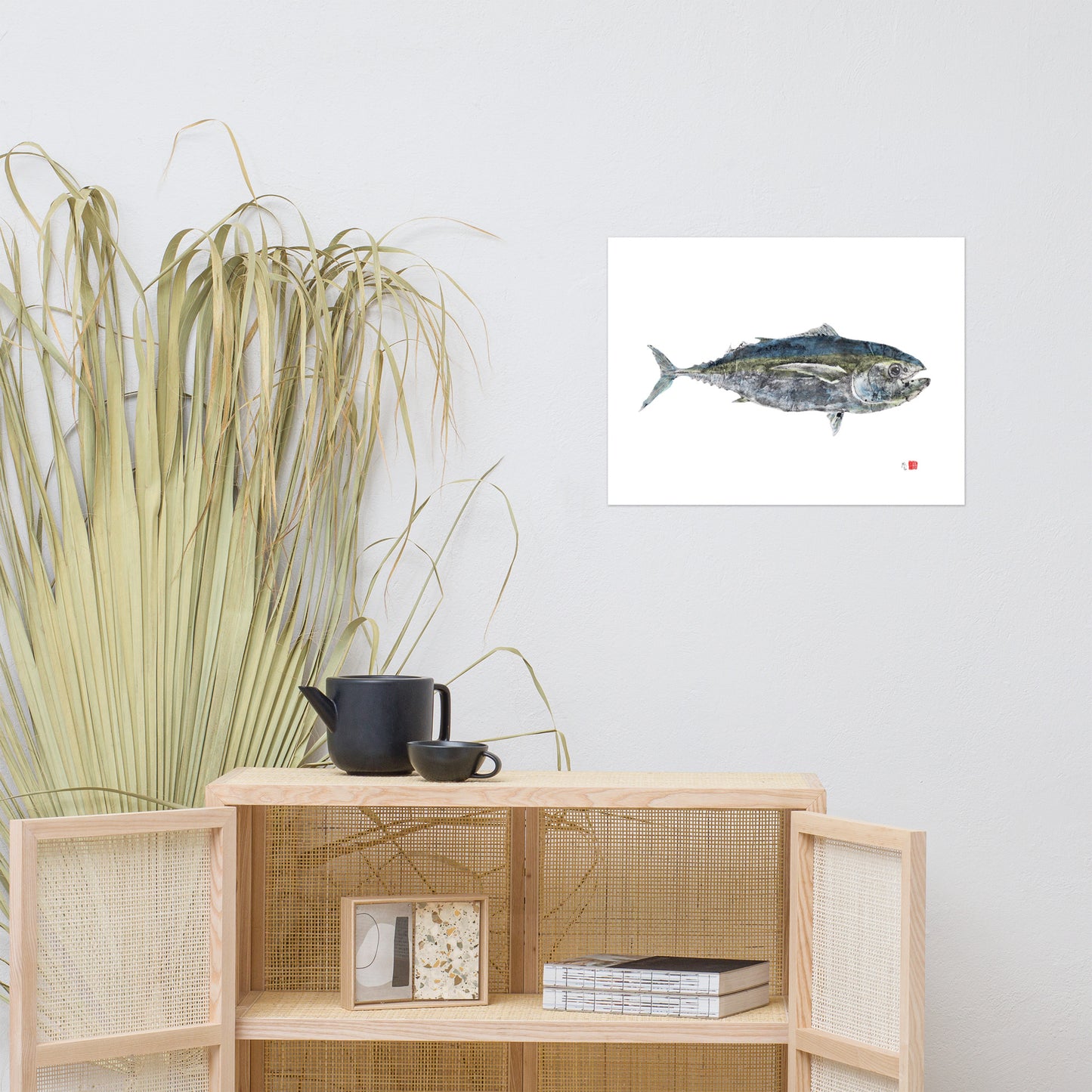 1CA. Blackfin Tuna Print 18" x 24"